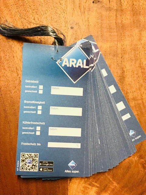 100x Castrol Ölzettel – Beschreibbare Anhänger  Produktbild-Vorschau 13