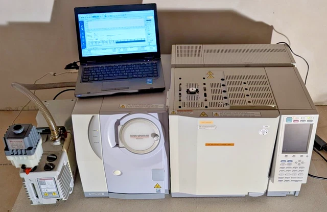 SHIMADZU GCMS QP2010 SE Massenspectrometer Massenspektrometer ...