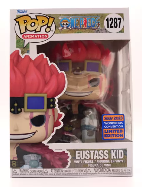 Funko Pop! Animation | One Piece: Eustass Kid #1287 Wondrous Convention 2023 LE!