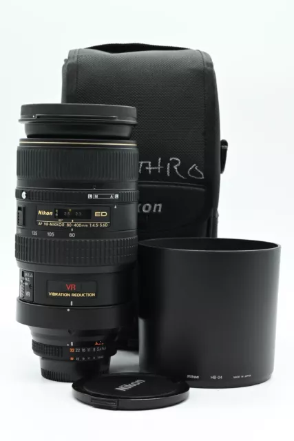 Nikon Nikkor AF 80-400mm f4.5-5.6 D ED VR Lens #480