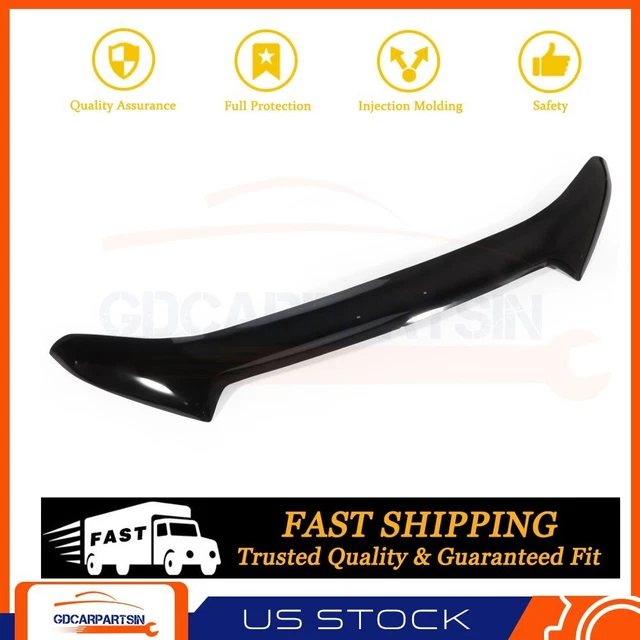 Smoke Tint Acrylic Stone & Bug Deflector Hood Fit For 2014-2018 Subaru Forester