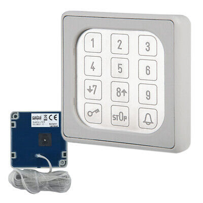 Codice Tastiera Tasti campo Cody QUADRALINE-e F Geba codice tastatore Garage Cancello attacco 