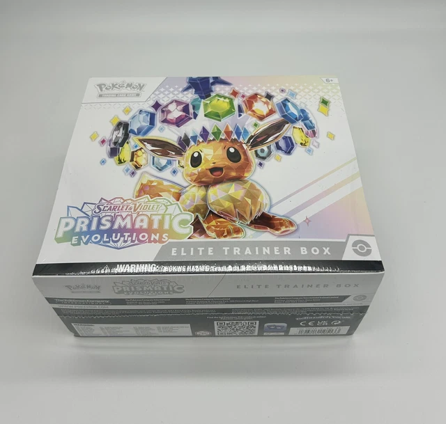 pokemon booster box prismatic evolution TCG: Scarlet & VioletPrismatic Evolutions Elite Trainer : Toys & Games You get the equivalent of 60 Prismatic Evolutions packs with this display Pokemon TCG: Scarlet & Violet