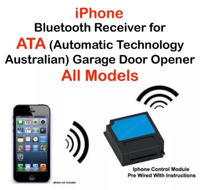 iPhone Mobile Phone Control ATA Brand Garage Door Opener Receiver