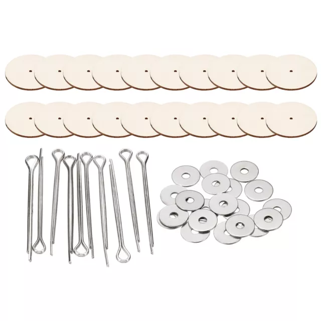 45mm Doll Joints, 10 Set Cotter Pin Joints Connector and Fiberboard Tray