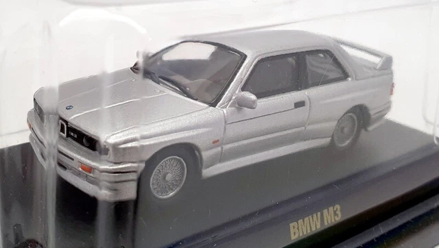 Kyosho 1/18 Bmw M3 GTR Gris Argenté 08507S - Modèle De Collection Miniature, état Comme Neuf