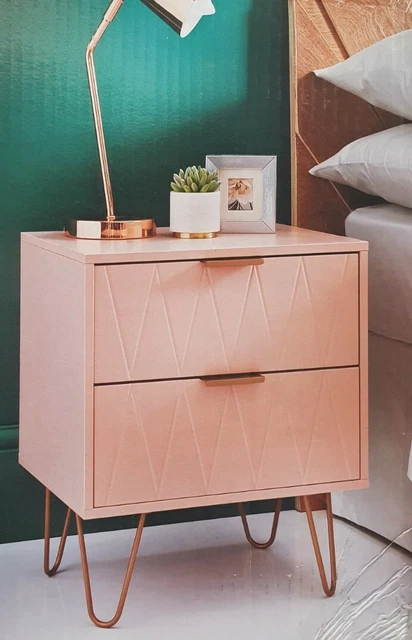 Loft studio 2 discount drawer bedside table
