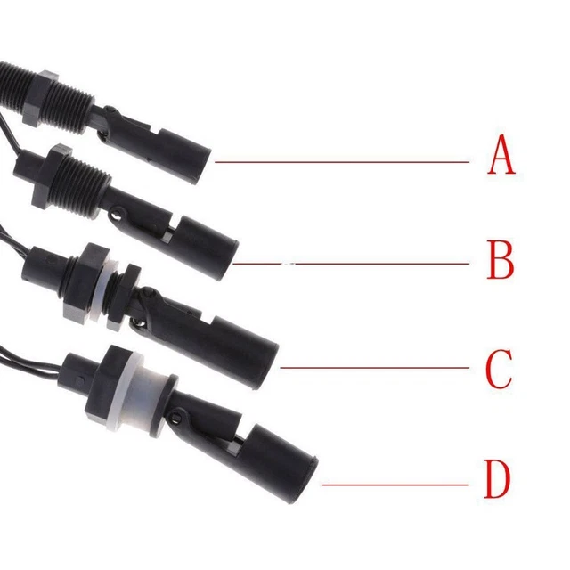 Water Level Switch PP Saltwater Tanks Side Freshwater Tanks Horizontal