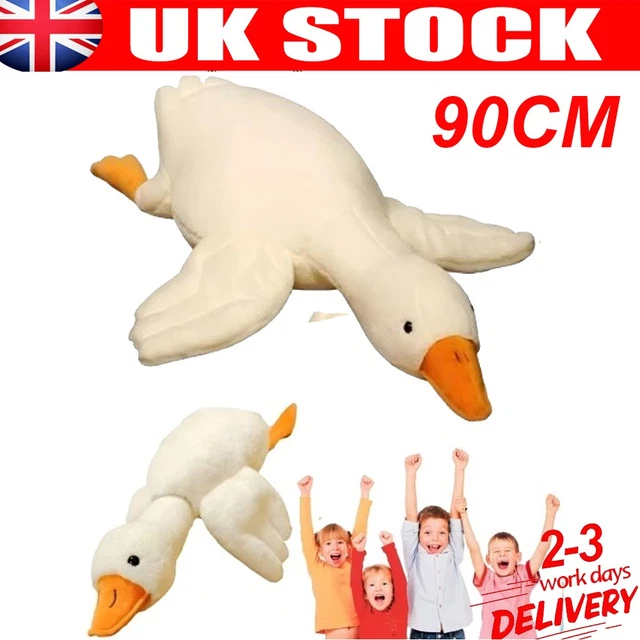 PLUSH TOY GOOSE Sleeping Pillow Mascot Soft Down Cotton With Invisible ...
