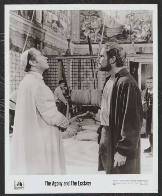 The Agony And The Ecstasy REX HARRISON POPE CHARLTON HESTON