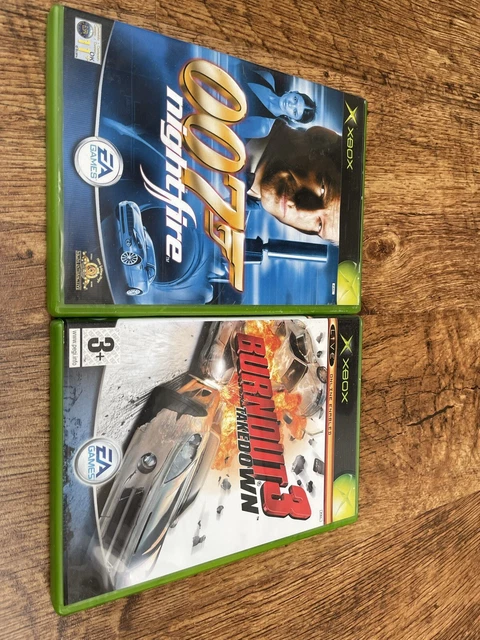 Xbox Original Games Bundle: James Bond 007 Nightfire and Burnout 3.