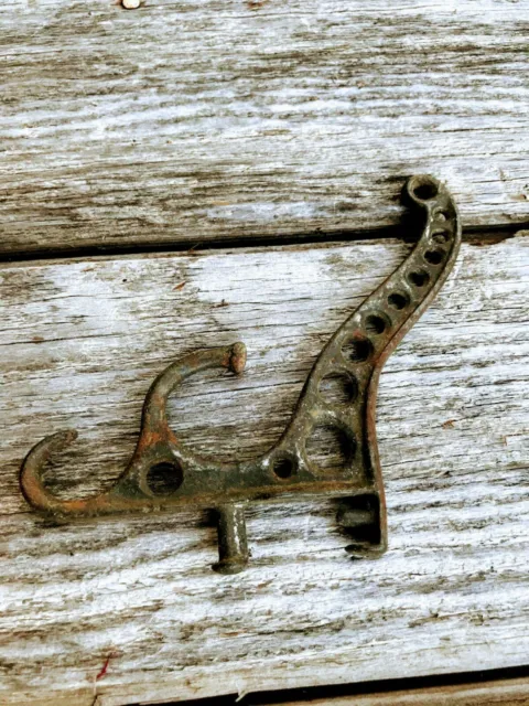 Antique cast Iron Plant hook