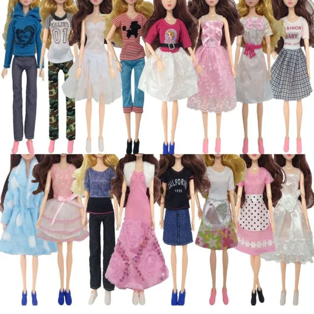 Newest Kids Gift Toy 2021 Doll Accessories Casual Wear Dolls Dress Girl Clothes