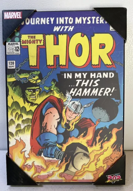 Journey Into Mystery With The Mighty Thor by Jack Kirby Marvel Wall Art 10”