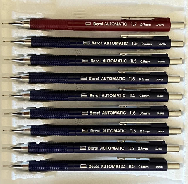 Pilot 0.5mm 2B Polymer Leads Fine Mechanical Pencil Lead Refills Smooth