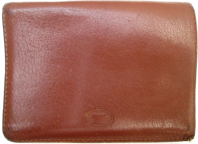 Portefeuille/porte-monnaie TEXIER En Cuir Rouge Vintage - Occasion - Pour Femme