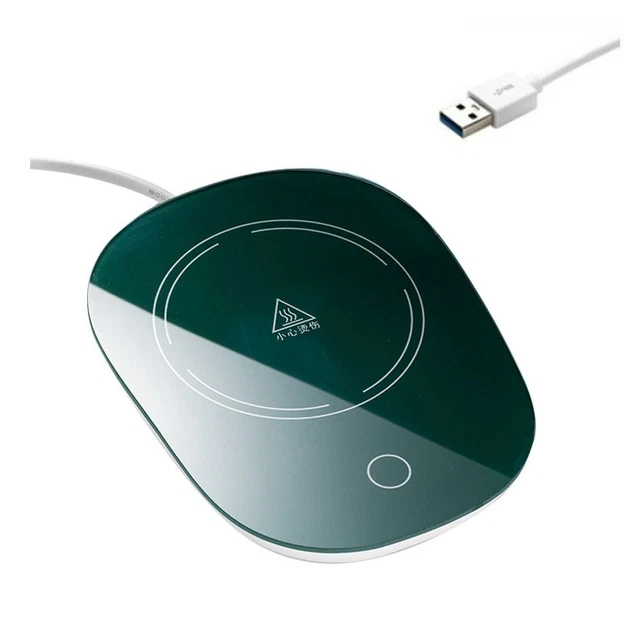 Smart Electric USB Cup Mug Tea/Coffee/Drink Warmer Heater Tray Mat 55/131°F