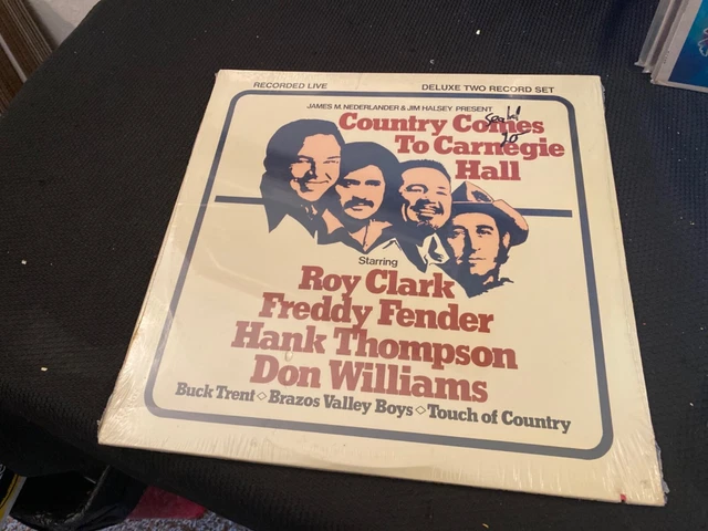 country comes to Carnegie hall Double lp ABC Dot Records various artists sealed