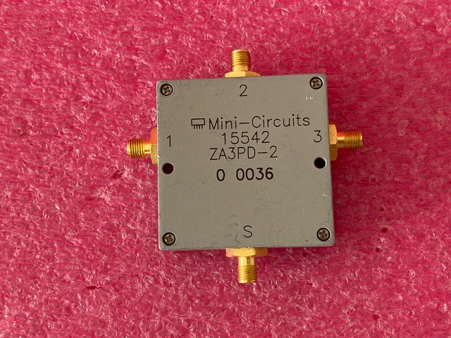 Mini-Circuits ZA3PD-2-11 1000-2000MHz 3-Way RF Koaxial Leistungsteiler Trennwand