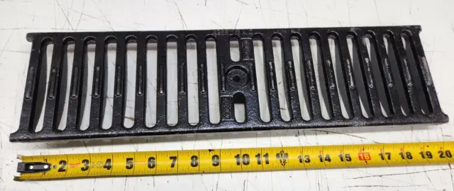 Zurn P6-DGE 5-3/8" x 20" OAL Rectangular Slotted Floor Drain Grate Ductile Iron