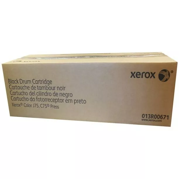 Xerox Color  J75, C75, Genuine OEM Black Drum Cartridge 013R00671 VAT incl