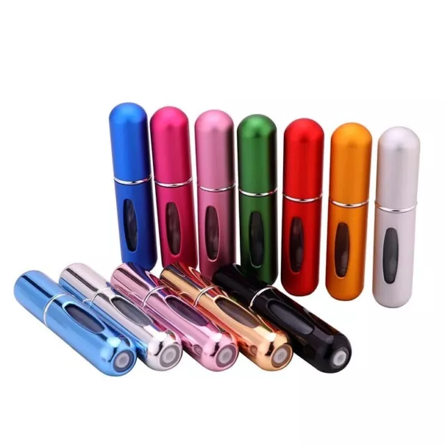 Mini Vaporisateur Rechargeable 5ML Bouteille Vide de Parfum Atomisateur Flacon