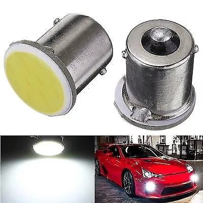 Car 1156 BA15S 382 P21W 12 COB SMD LED 2W Turn Tail Backup Reverse Light Bulb UK