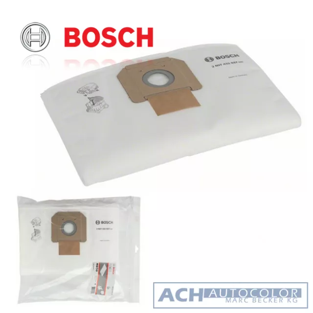 Bosch 5x Étoffe Sacs à Filtre pour Gaz 35L Sfc 35 L Afc 35 M