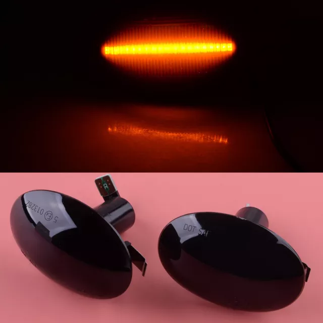 2xLED Indicator Side Repeater Marker Light Part Fit For BMW MINI COOPER R56 R57