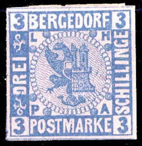 1861, Altdeutschland Bergedorf, 4, * - 2714477