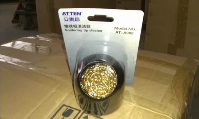 1 New ATTEN-LDB Soldering Tip Cleaner AT-A900 Free Shipping, On Sale