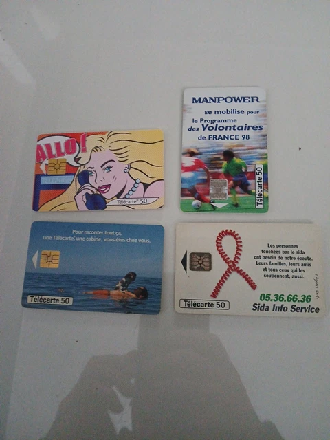 LOT TÉLÉCARTES FRANCE Dont 1 A 100 000 Van Goch ,120 ... EUR 3,00
