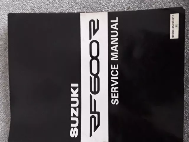 Genuine Suzuki  RF 600R Workshop/service Manual