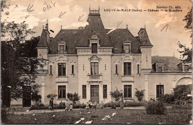 CPA AK Lucay Le Male Chateau D'Oublaise FRANCE (1178025