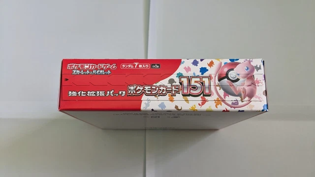DISPLAY POKÉMON JAPONAIS sv2a 151 booster box japanese EUR 94,99