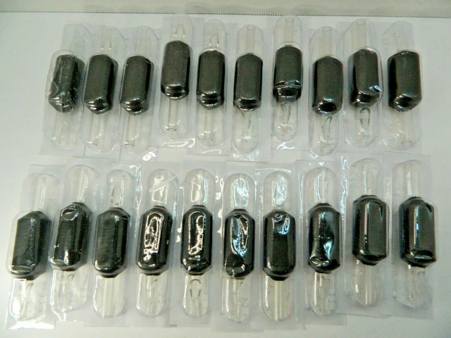 Tubos de tatuaje desechables 25 mm 1 pulgada punta transparente artículo no 9 pies lote de 20 EXP 9/2025