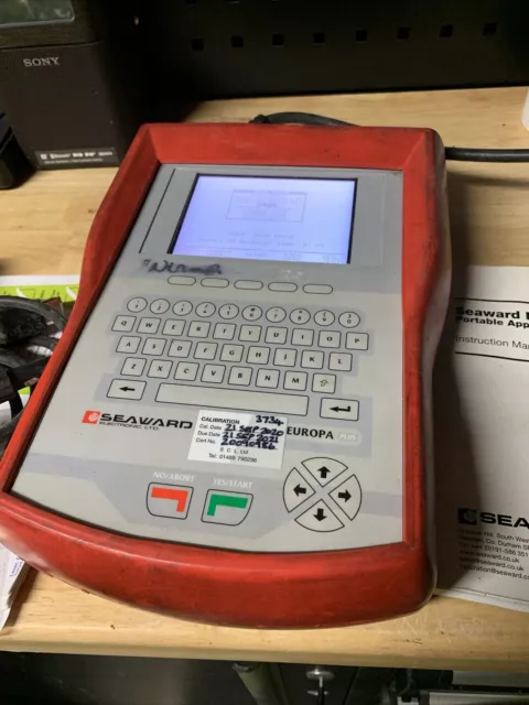 Seaward Europa Plus Portable Appliance Tester