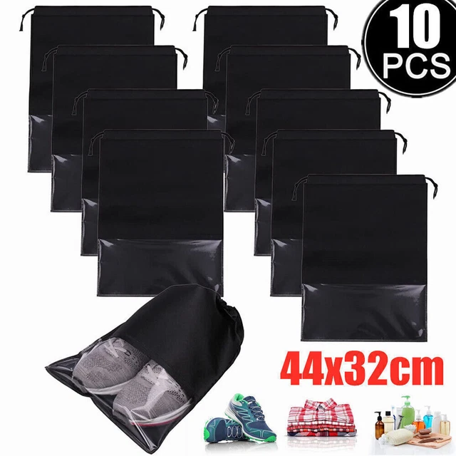 10 piezas bolsa de zapatos, bolsa de botas, bolsa de zapatos para guardar 44x32cm NUEVO