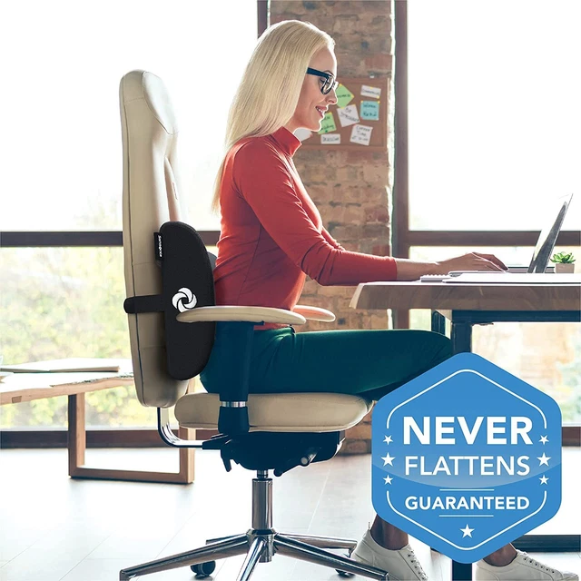 SAMSONITE - [OUR MOST COMFORTABLE] Lumbar Support Pillow For Office Chair and Ca 2