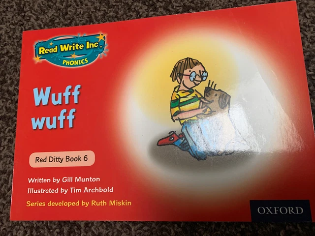 OXFORD READ WRITE INC PHONICS - Wuff Wuff. Red ditty book 6. Ruth ...