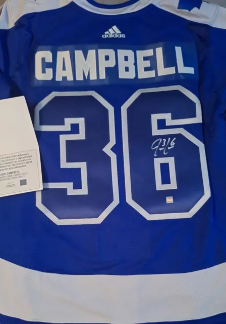 NHL Maple Leaf Toronto #36 Jack Campbell Official Jersey Authentic