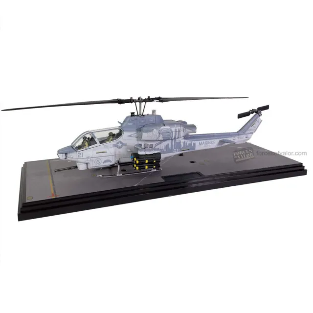 Forces Of Valor 1/48 Bell USMC AH-1W Whiskey Cobra Attack Helicopter Diecast Mod