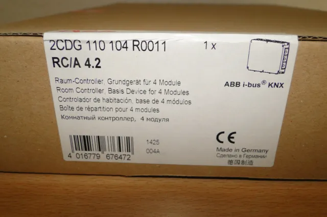 ABB RC/A 8.1 2CDG 110 001 R0011  KNX Raum-Controller