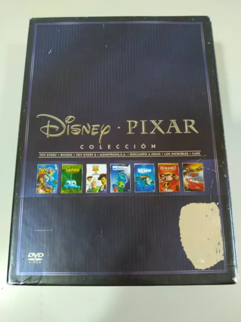 Disney Pixar Coleccion Toy Story Buscando a Nemo Cars Monstruos SA - 9 x DVD