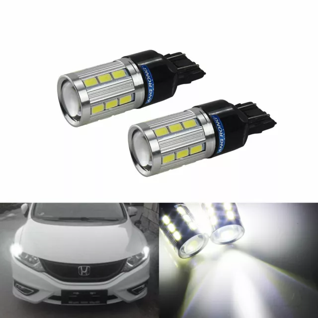 2pcs LED Daytime Running Light DRL W21/5W 7443 Canbus For Opel
