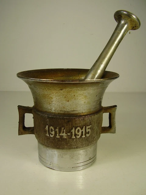 1 WK Andenken Mörser Truppenarzt 1914 - 1915