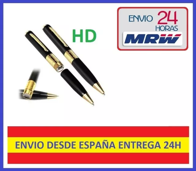 Boligrafo Micro Camara Espia HD ¡Entrega en 24 Horas!