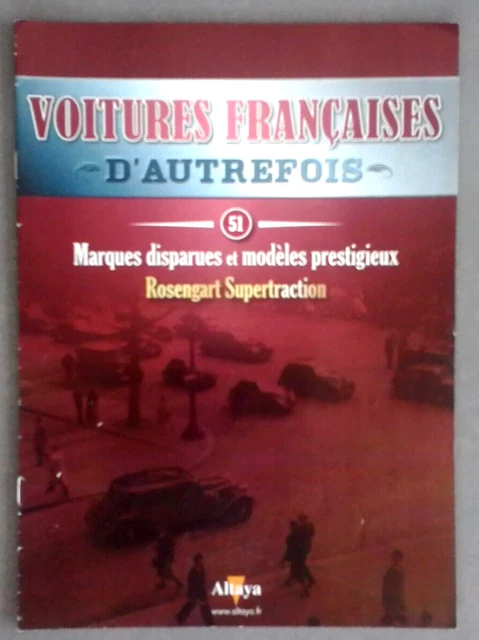 Fascicolo Altaya 'Voitures Fran&ccedil;aises D'Autrefois' &ndash; Senza Miniaturina, Usato