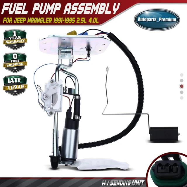 FUEL PUMP ASSEMBLY Gas w/20 Gallon Tank for Jeep Wrangler YJ 19911995