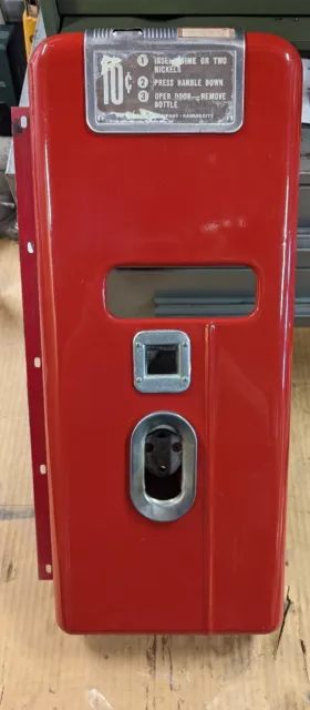 vendo 39  110 Coke Coca Cola Machine coin door